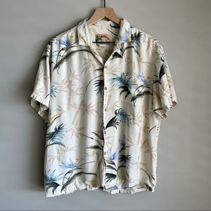 Vintage Paradise Found Men’s Shirt in Bamboo Paradise Cream